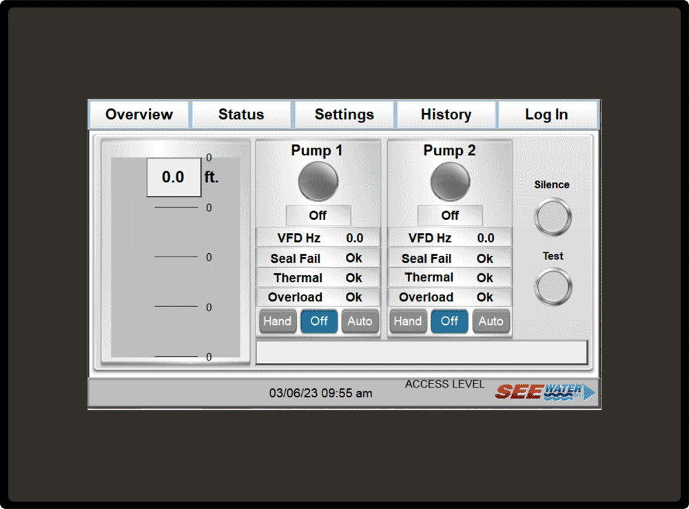 Pacific 2.0 HMI Screenshots