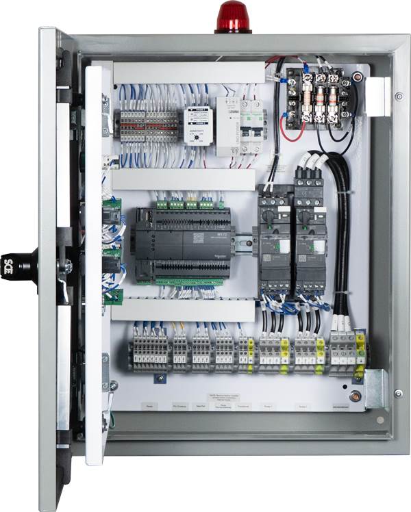 Trident Industrial Control Panel - Inside