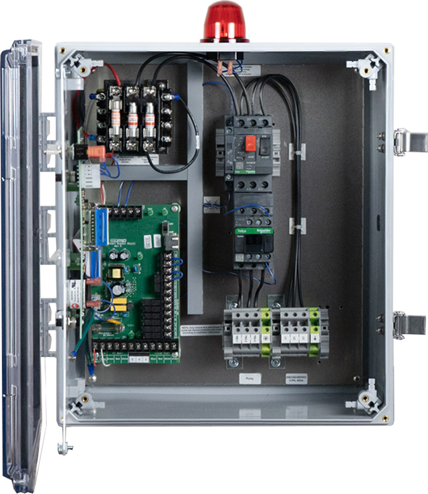 Three Phase Simplex OSSIM-TP-30XX Inside Photo