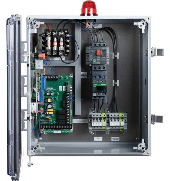 Three Phase Simplex OSSIM-TP-30XX Inside Photo