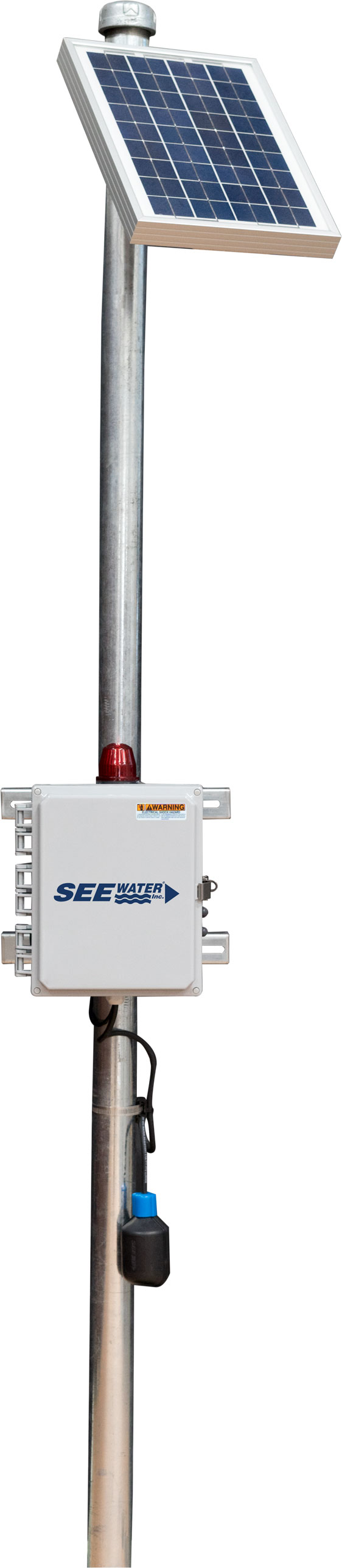 Solar Knight®: Solar Powered Liquid Level Alarm CP1003