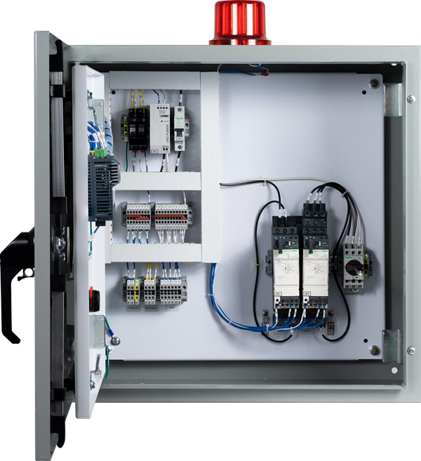 Hydra® Transducer Control Panels Inside Photo