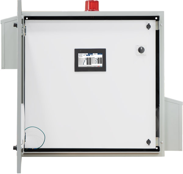 Parabola® VFD Control Panel – Level and Constant Pressure Applications Outside Photo