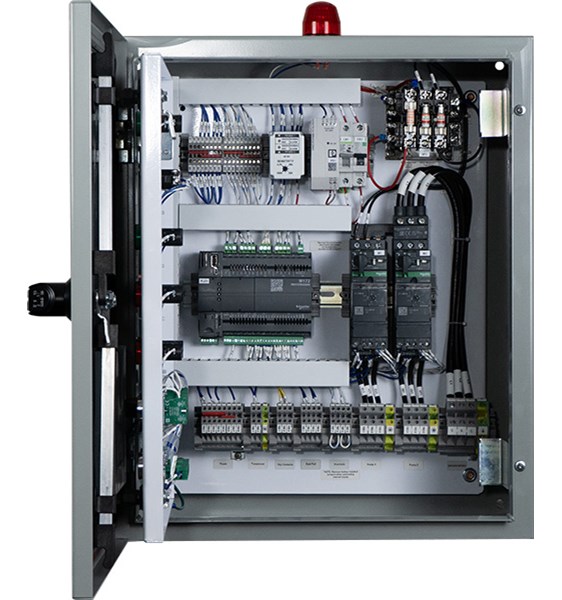 Trident® Industrial Control Panels Inside Photo