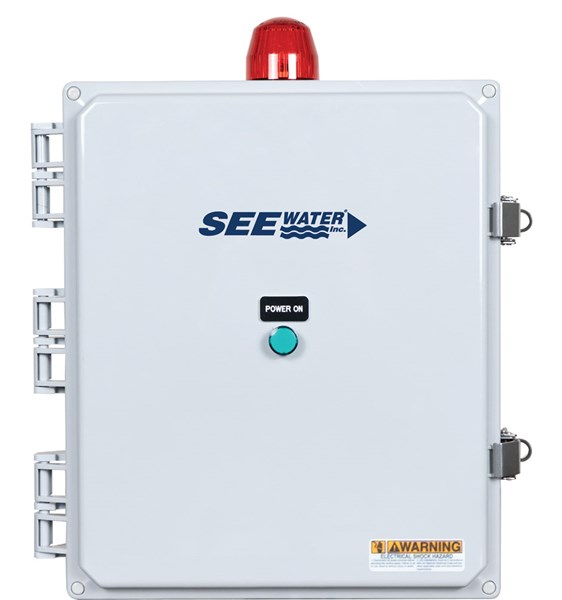 Single Phase Simplex Time Dosing TD-A Control Panel Outside Photo